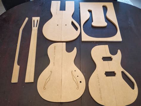 Guitar Router Template